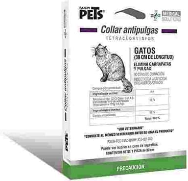 Collar antipulgas gato