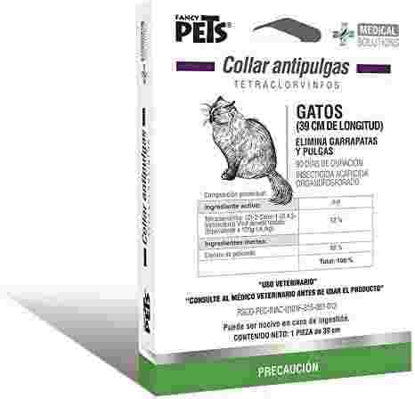 Collar antipulgas gato