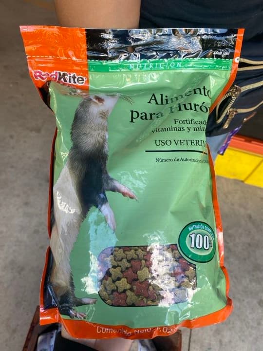 Comida de hurón
