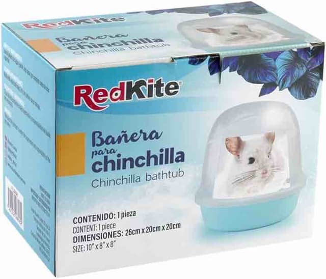 Bañera para chinchilla
