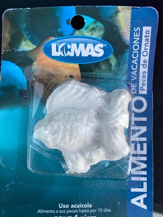 Alimento de vacaciones